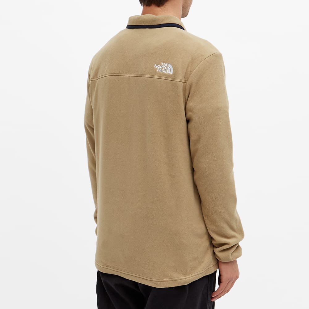 The North Face Men's Homesafe 1/4 Zip Pullover Fleece in Kelp Tan, Size Medium | END. Clothing