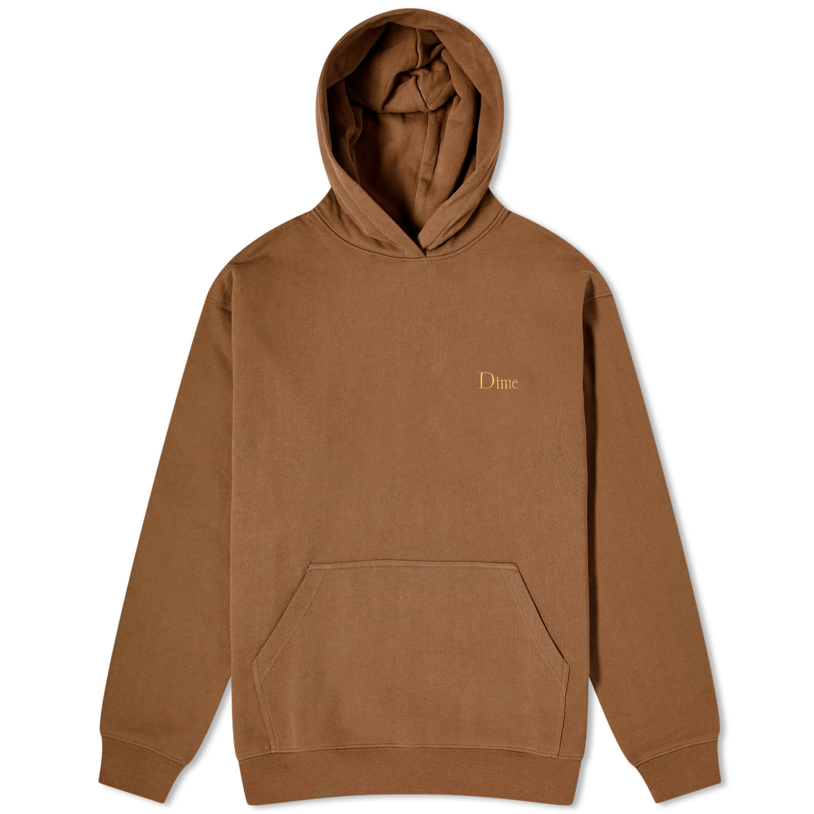 【DIME】Classic Skynet Hoodie BROWN Dime Classic Small Logo Hoodie Brown | END. (US)