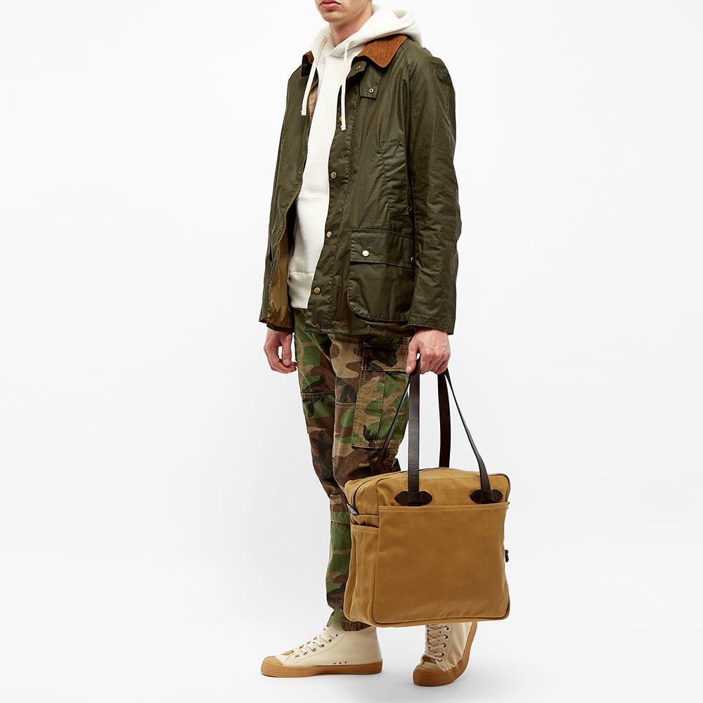 filson tote bag with zipper