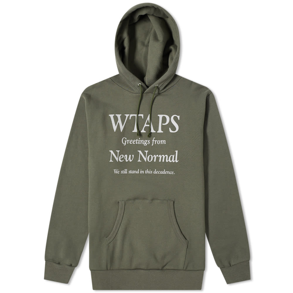 WTAPS New Normal Hoody Olive Drab | END. (US) 