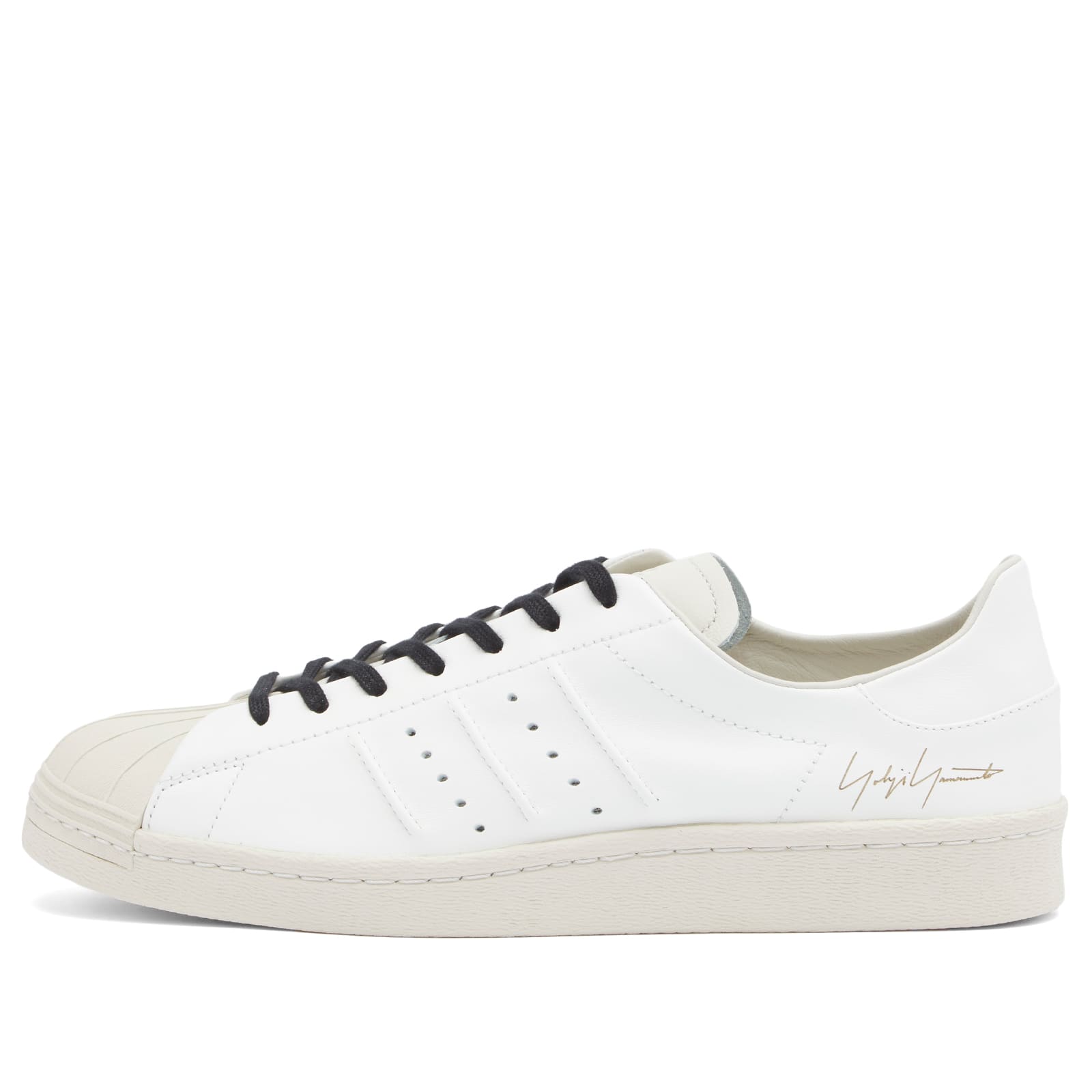 Y-3 Superstar White, Talc & Black | END. (AR)