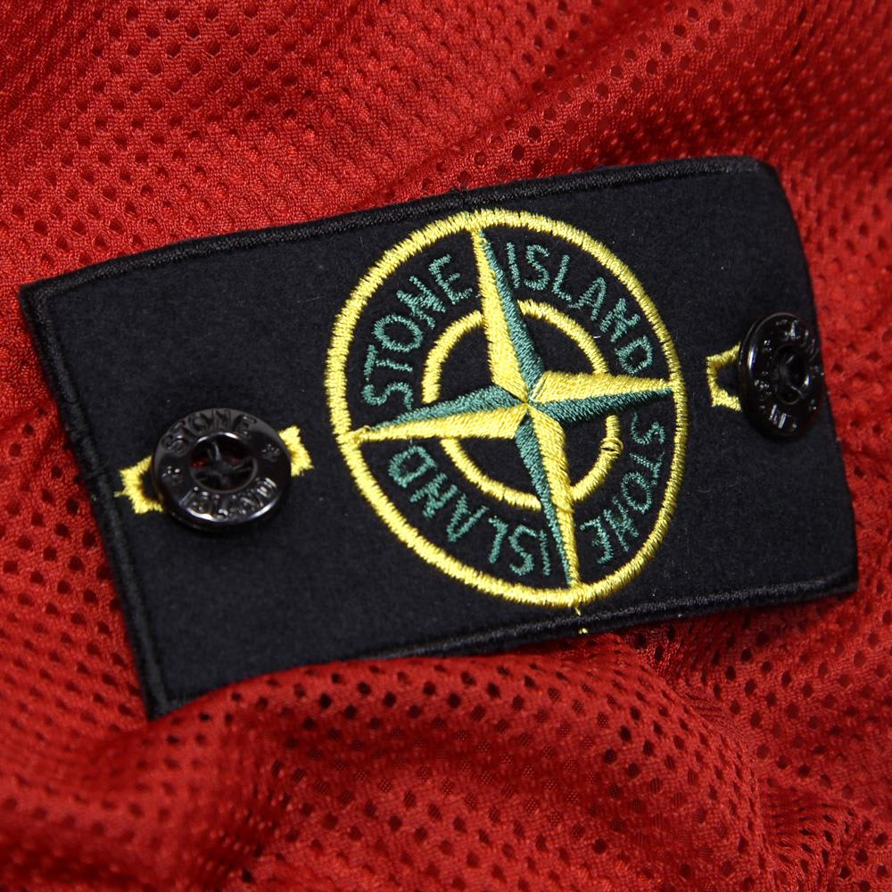 Stone Island Membrana Hooded Jacket Red | END.