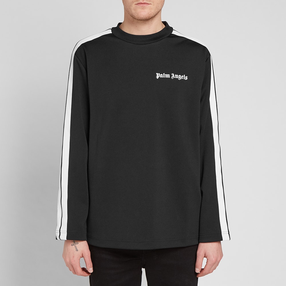 palm angels long sleeve track tee - www 
