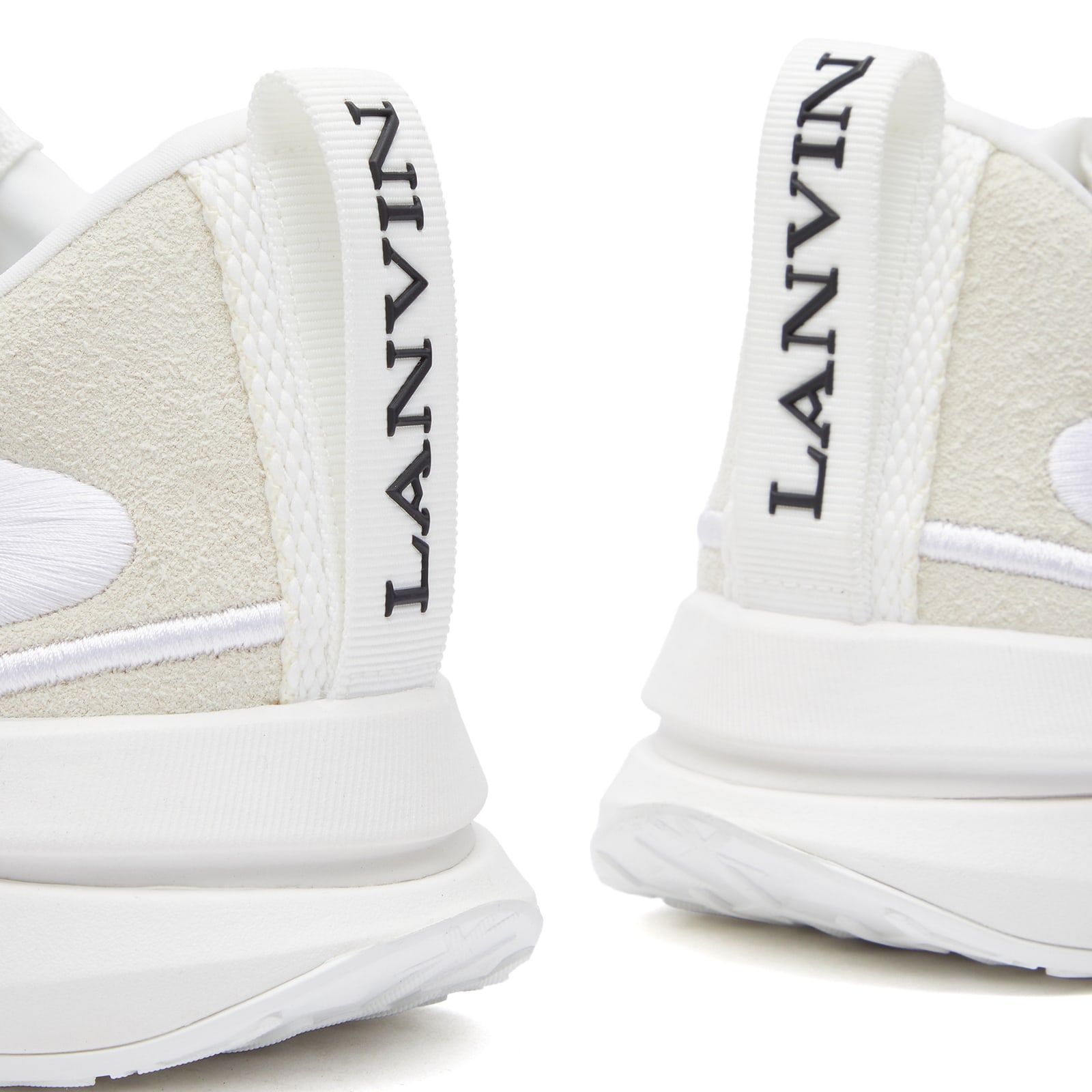 Lanvin Men's Runner Sneaker White - Curated Menswear Lanvin Men's Runner Sneaker White - Curated Menswear