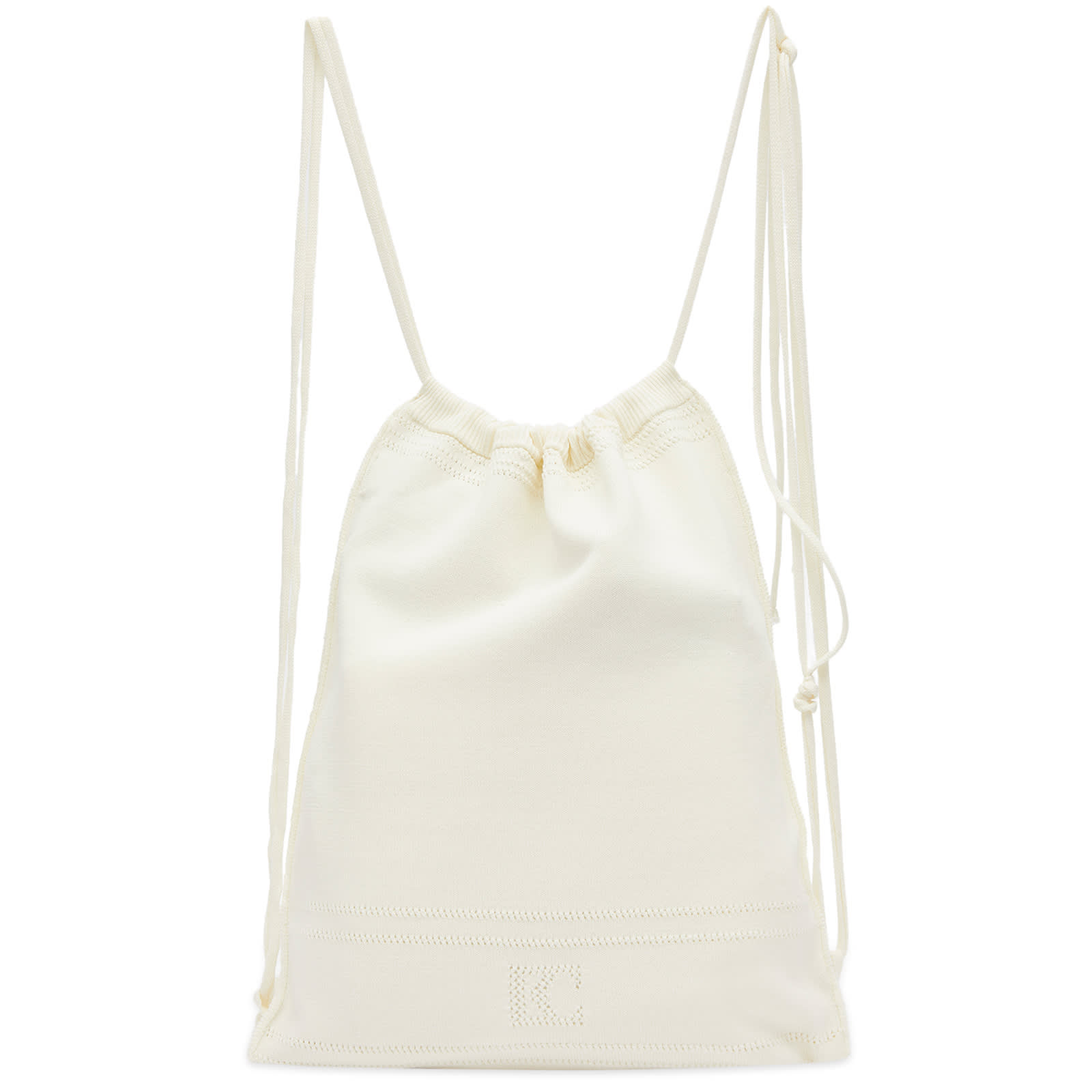 【LOW CLASSIC】24FW LC PUNCHING STRING BAG (3COLORS) Low Classic Punching String Bag Ivory | END. (US)