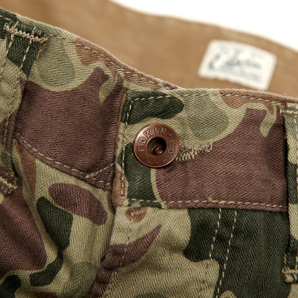 Edwin 55 Herringbone Chino (Camo)