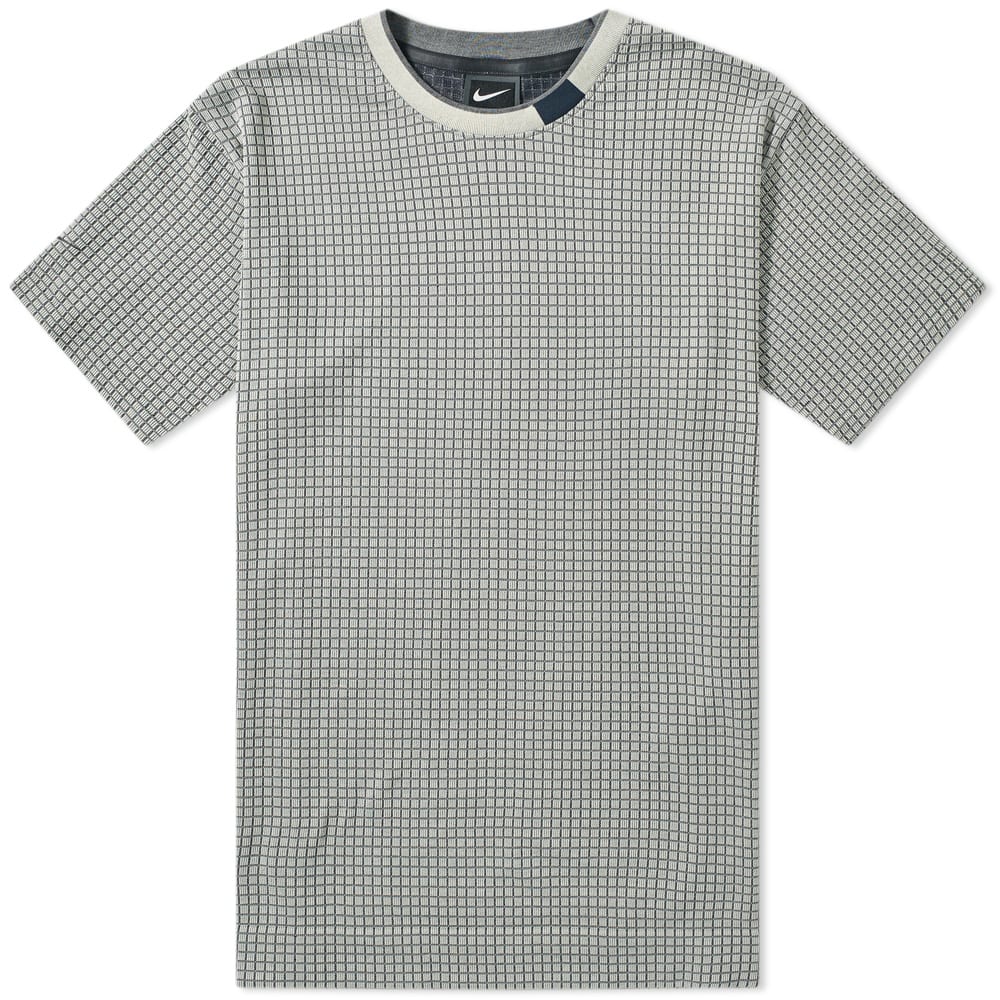 Nike Tech Pack Grid Tee Fossil & Dark Obsidian | END. (US)