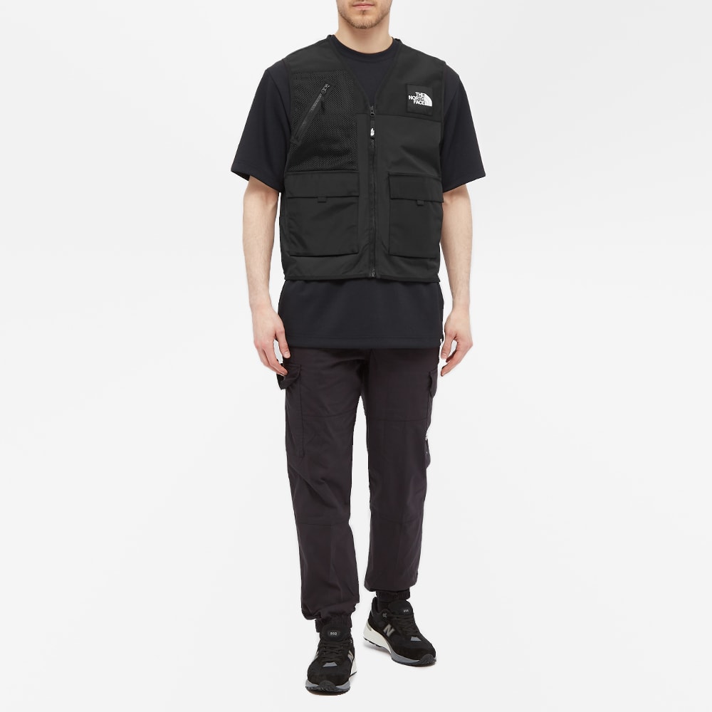 North Face Black Box Utility Vest Black 