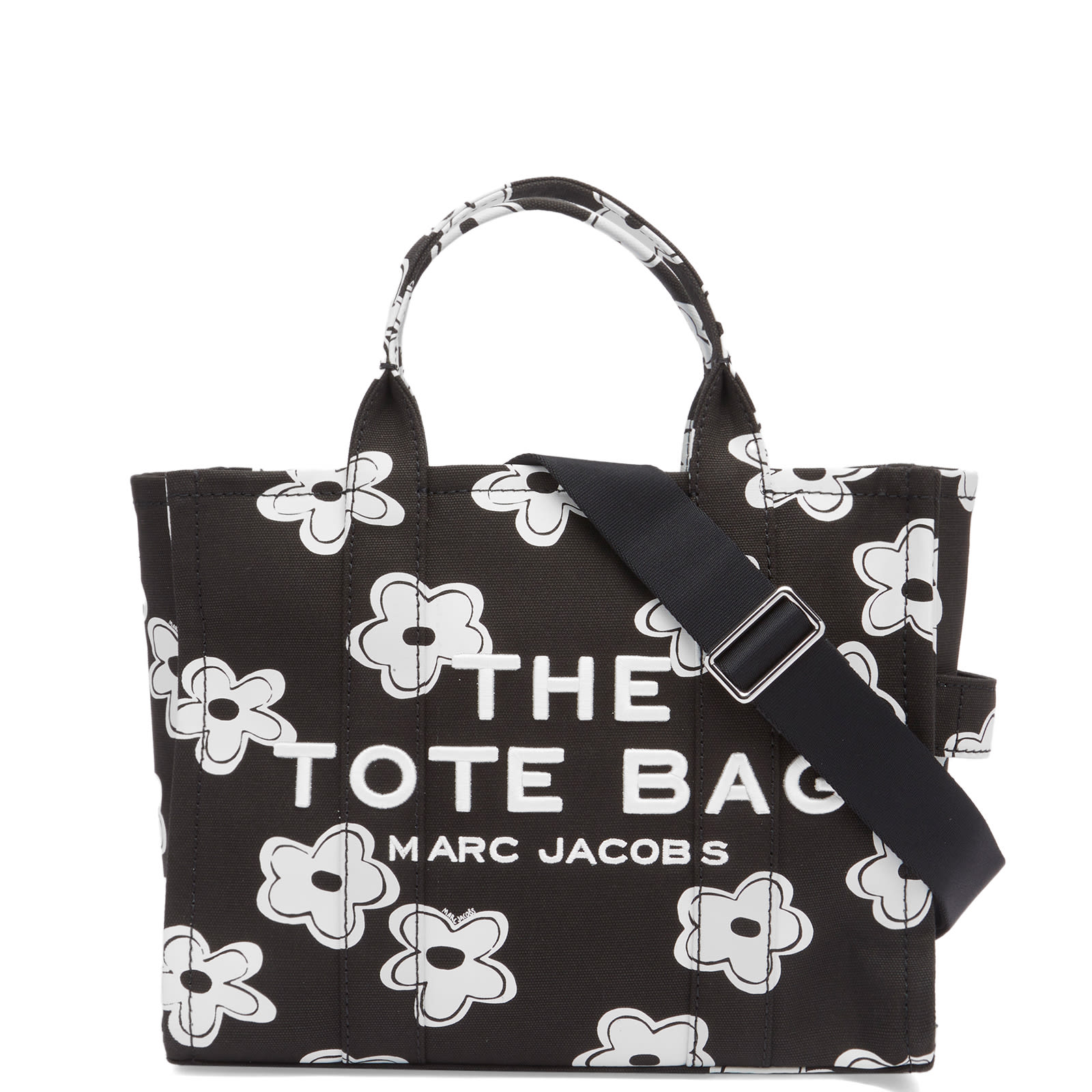Marc Jacobs Women's Black/White The Medium Tote