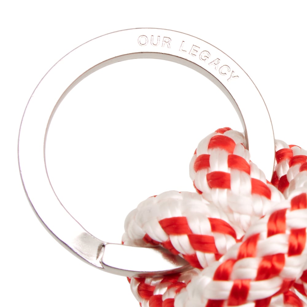 Our Legacy Rope Key Holder Red & White END. (US)