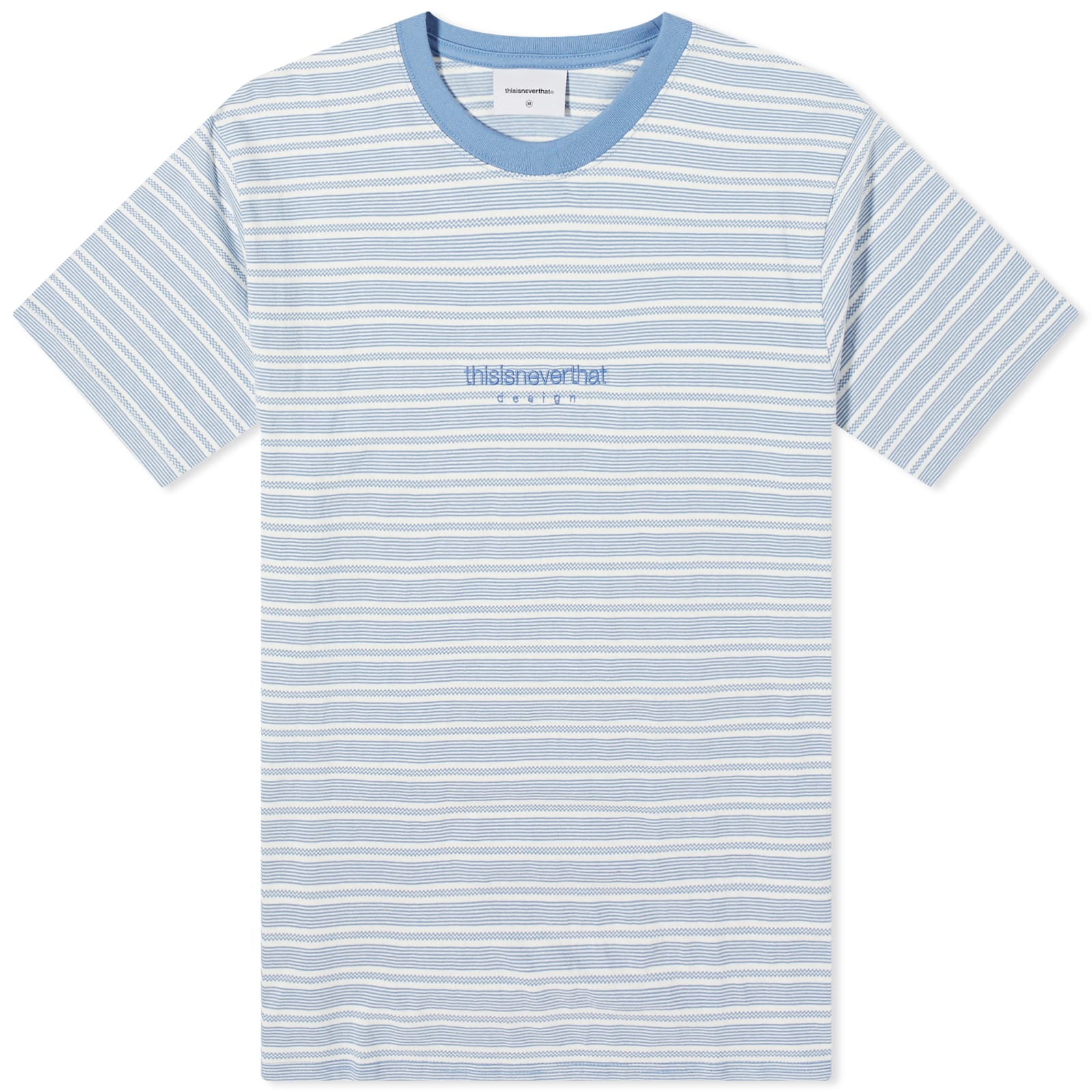 thisisneverthat Micro Striped T-Shirt Blue | END. (US)