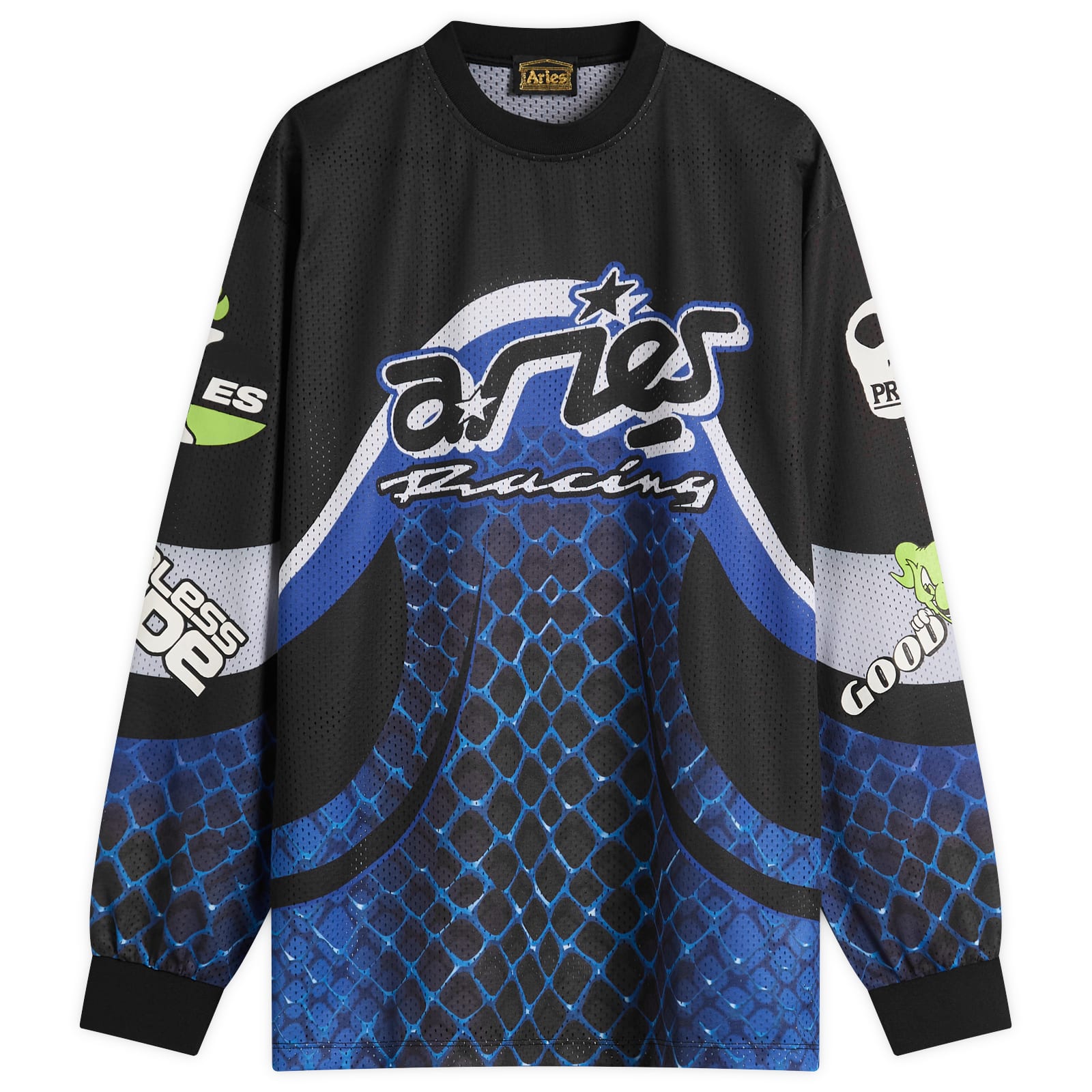 ☆ARIES☆ Peerless Moto T-Shirt Black FTAR60025BLK FTAR60025