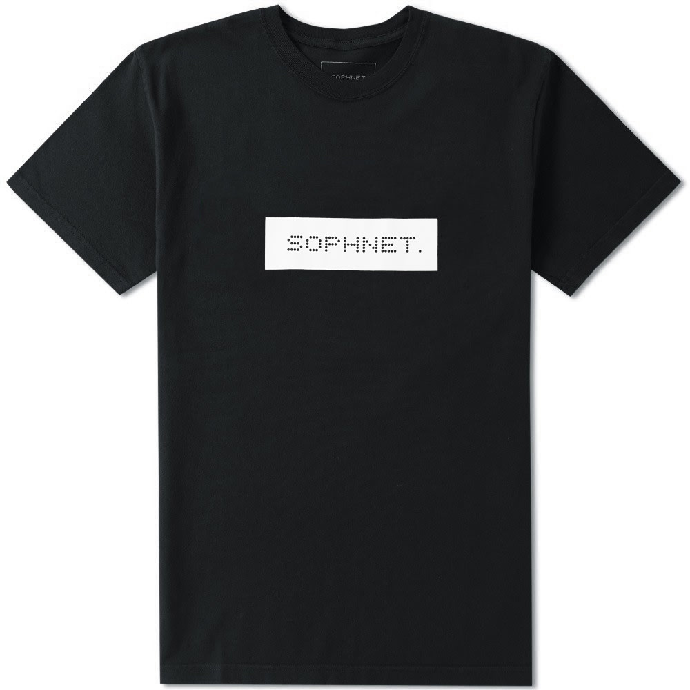 The Dot Star Tee by SOPHNET. sees its Japanese made cotton construction decorated with a contrasting logo printed to its chest and boasts this brands signature star motif to the back. This wearable piece will slot seamlessly into your wardrobe rotation and is finished neatly with a woven logo tab to the back and a ribbed knit to its crew neckline.

100% Cotton
Printed Logo to the Chest
Star Decoration to the Back
Woven Logo Tab to the Back
Made in Japan