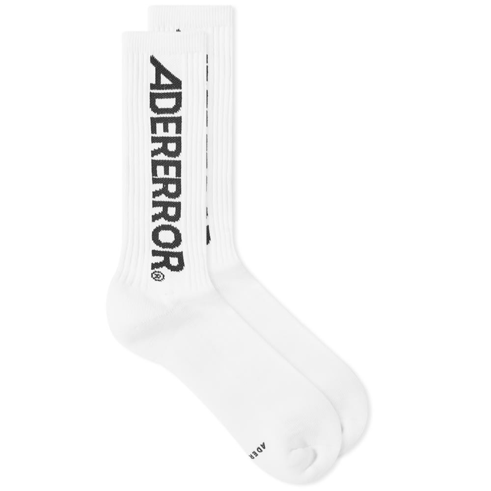 ADER Error Standic Logo Sock White | END. (JP)
