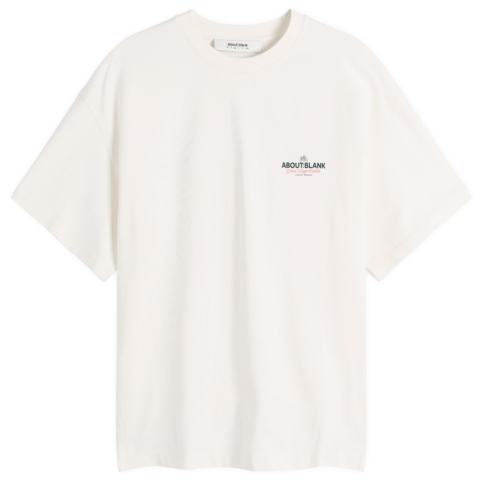 about:blank Men’s Blazon T-Shirt Oat/Green/Red