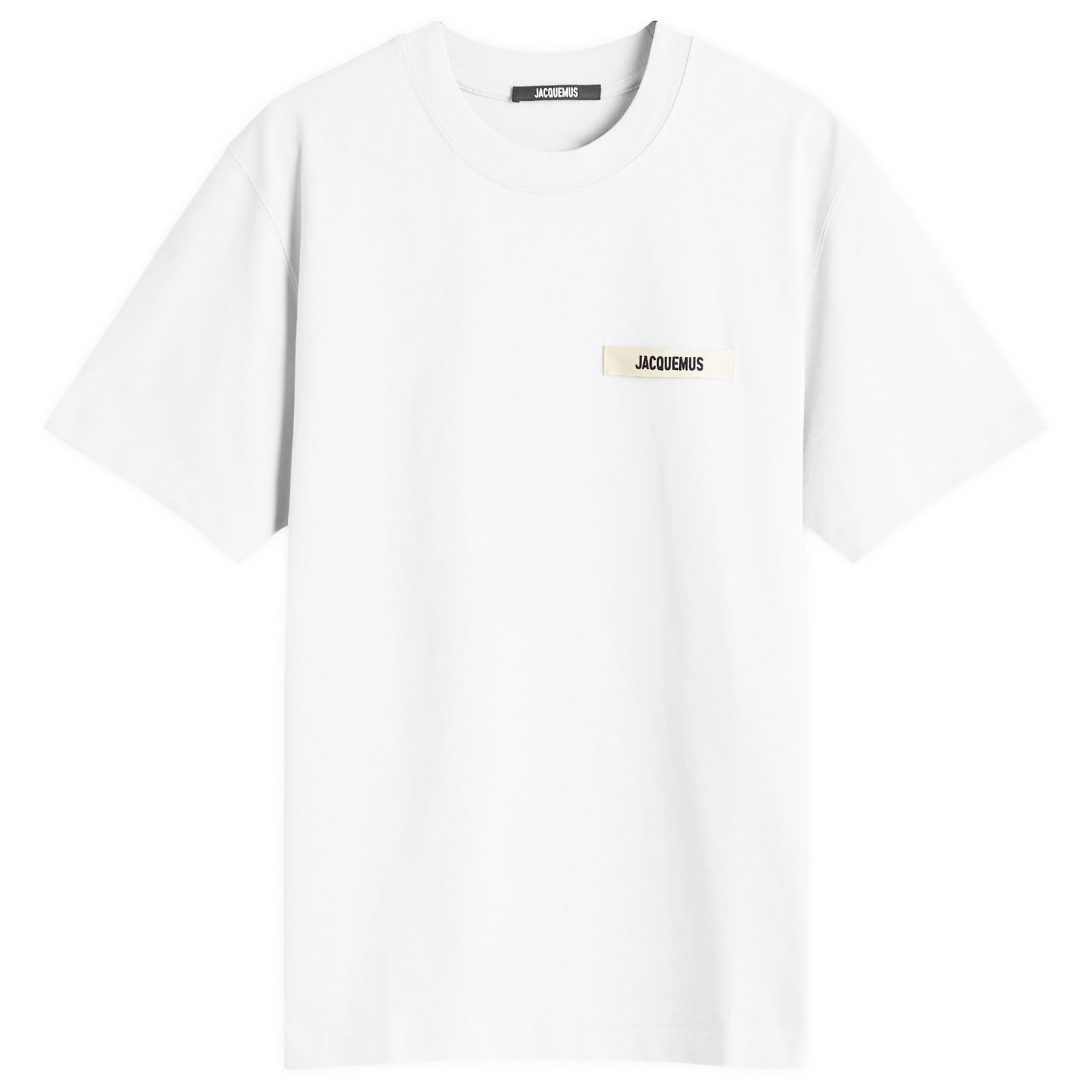 Jacquemus Gros Grain Logo T-Shirt White | END. (US)