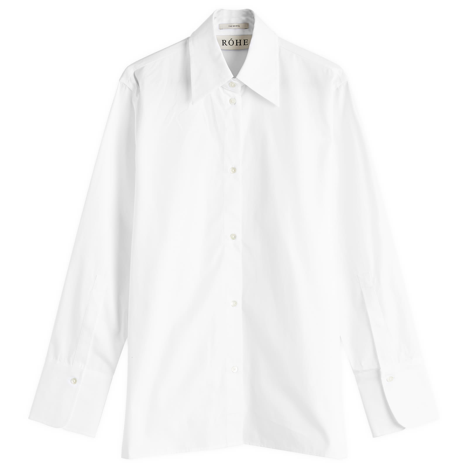 Róhe Open Back Shirt Optic White END. (GB)