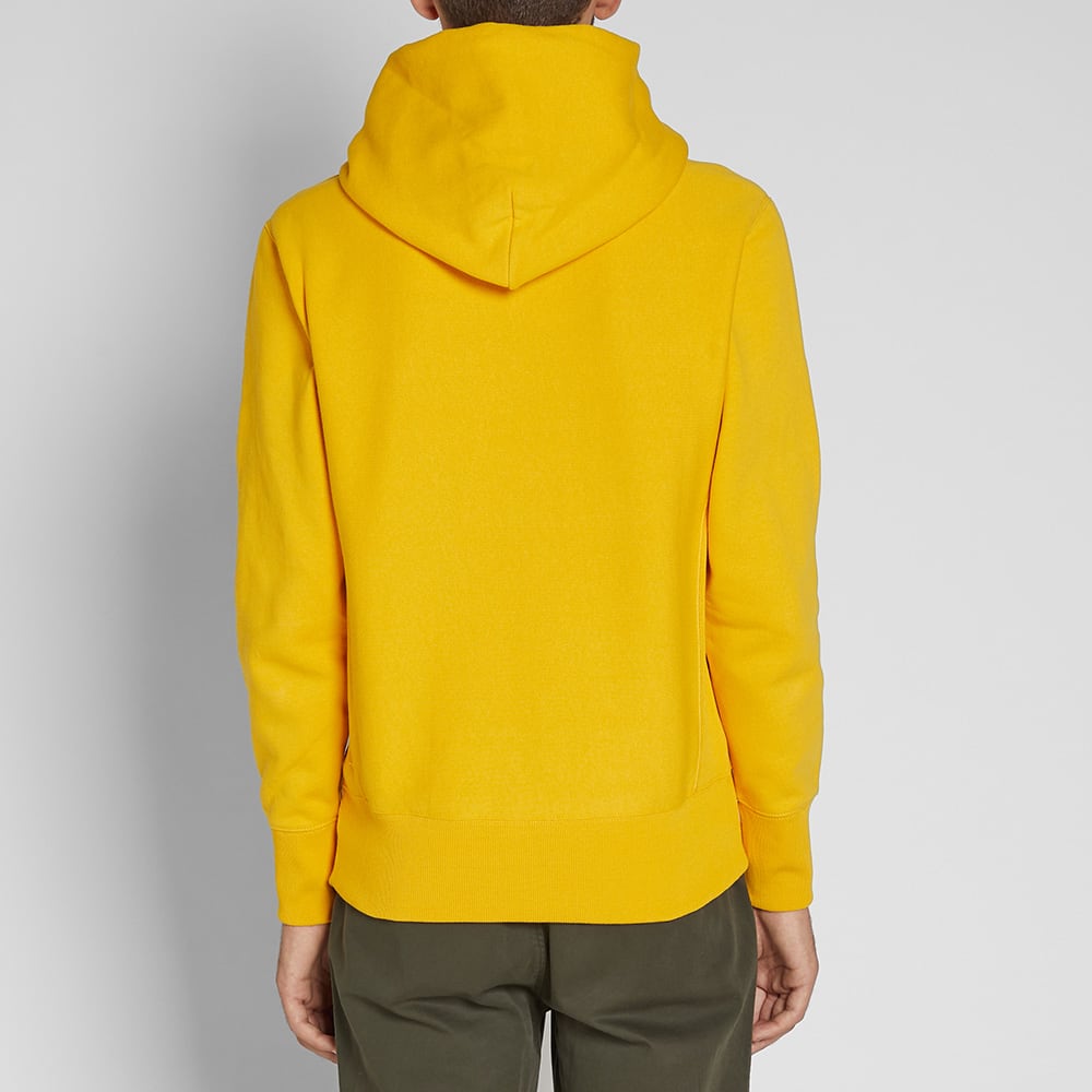 CHAMPION LOGO EMBROIDERED HOODIE, YELLOW | ModeSens