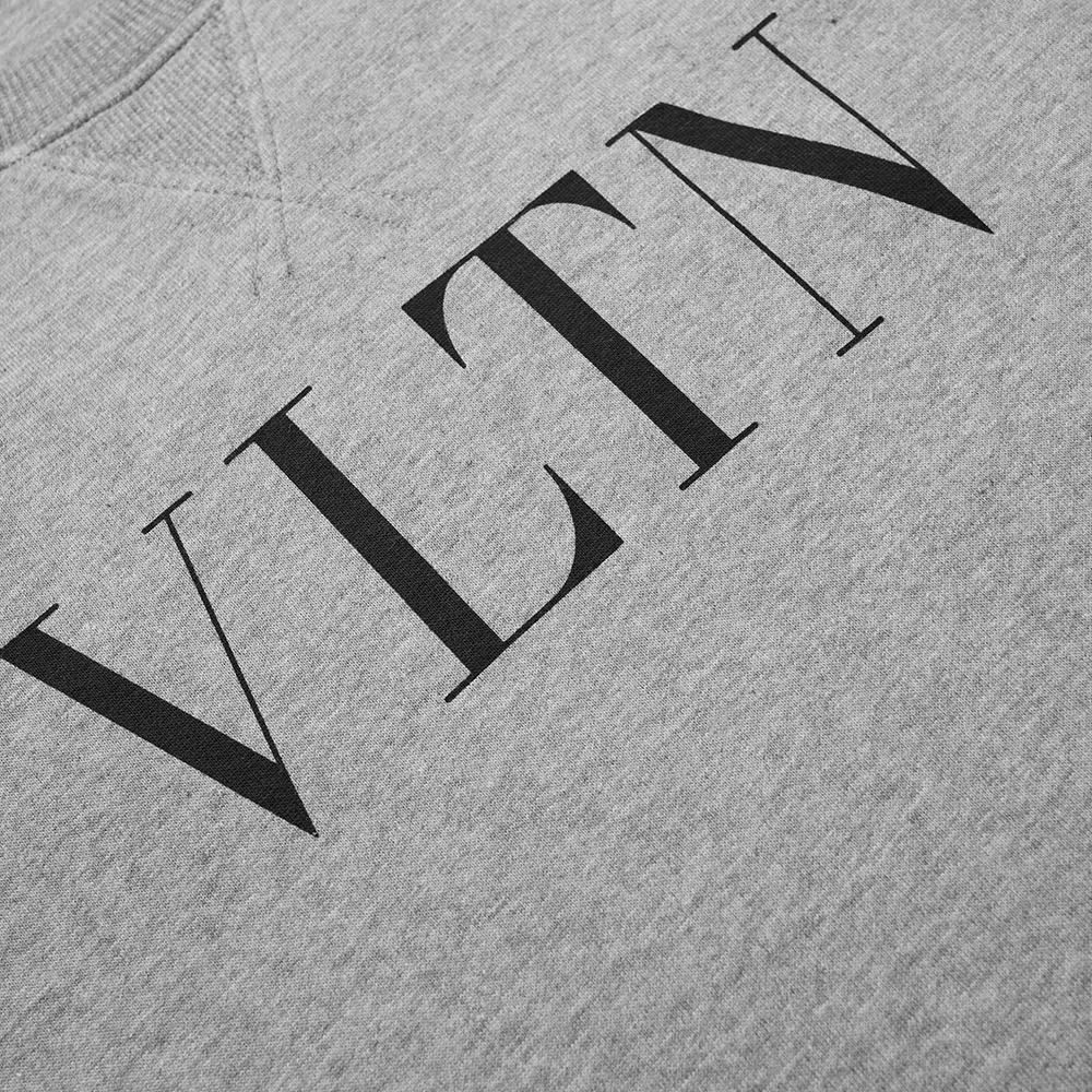 Valentino VLTN Print Crew Sweat Grey Melange | END.