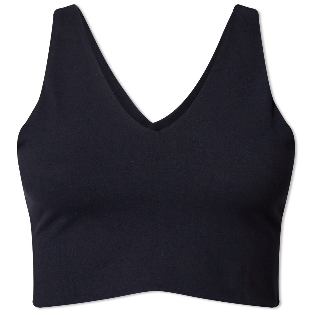 Joah Brown VNeck Tank Crop Top Onyx END. (JP)