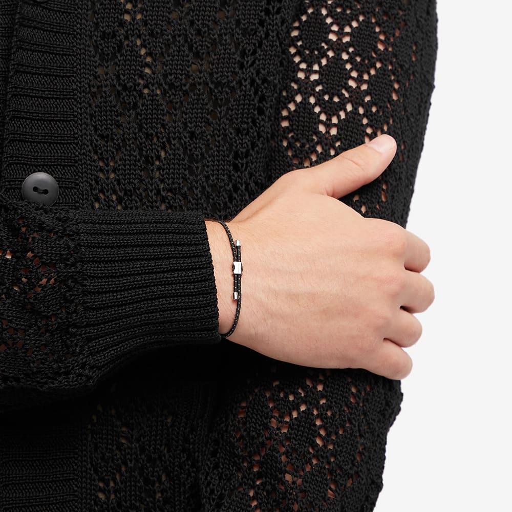 Miansai Orson Pull Bungee Rope Bracelet Black & Brown END. (US)