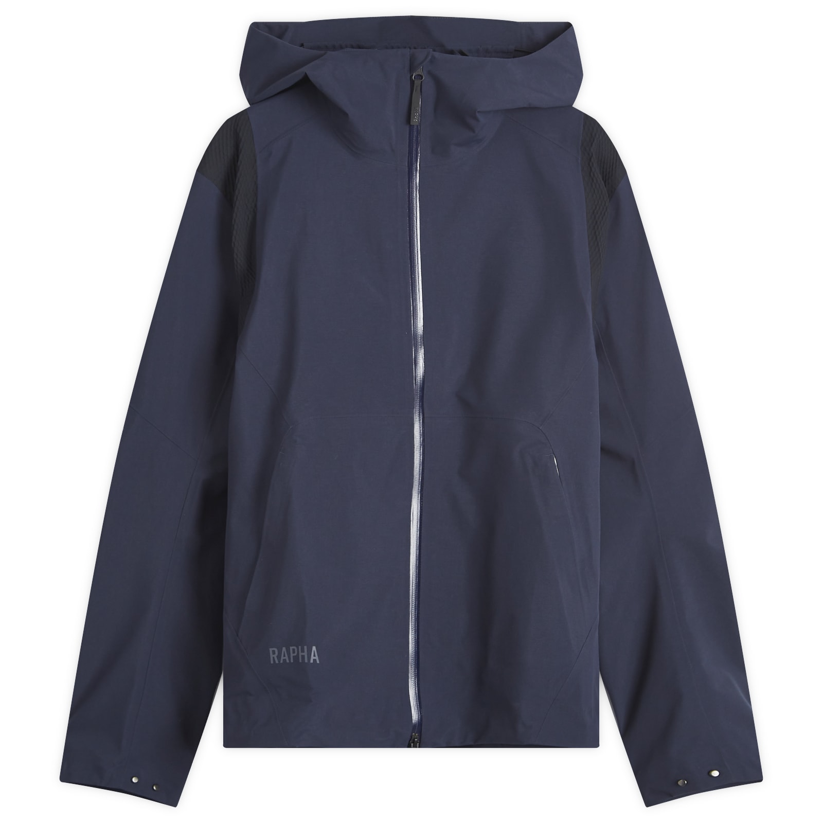 Rapha Men's Roadwear Gore-Tex Rain Coat Dark Navy/Black - Curated