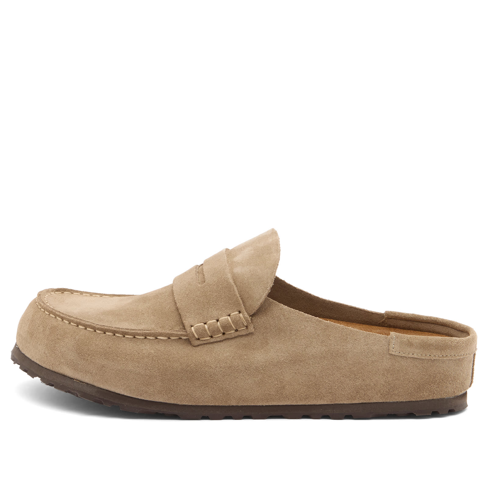 BIRKENSTOCK Naples Wrapped 40 トープ Birkenstock Naples Wrapped Taupe Suede | END. (US)
