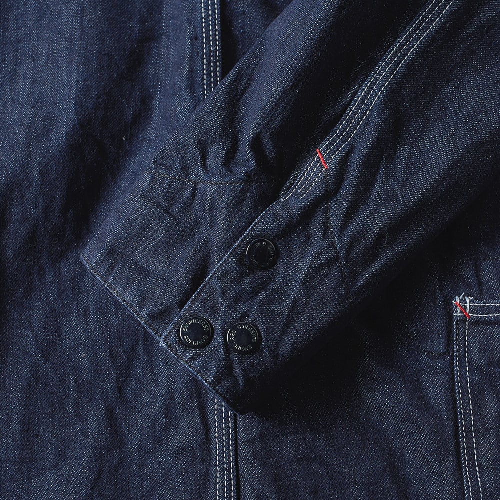 Engineered Garments Coverall Jacket Indigo 12oz Cone Denim | END. (US)