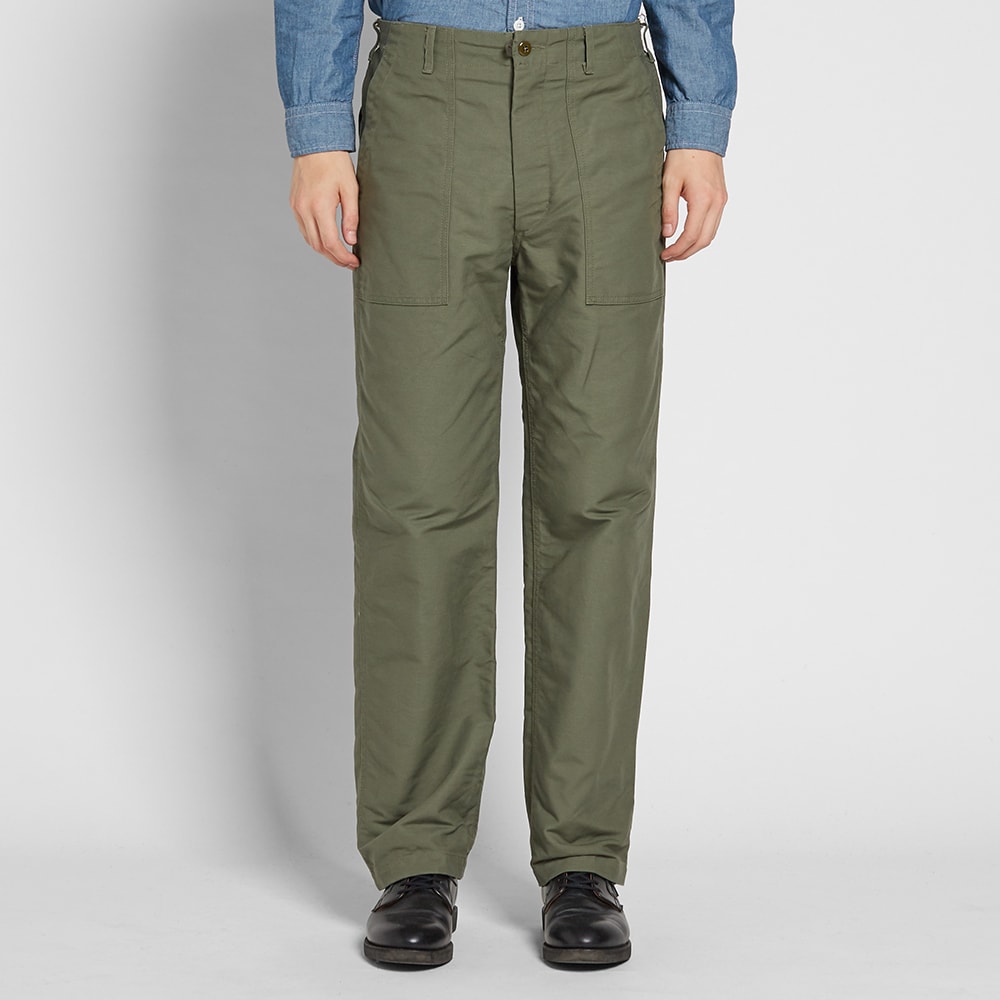 Engineered Garments Fatigue Pant Olive Cotton Double Cloth | END. (IE)