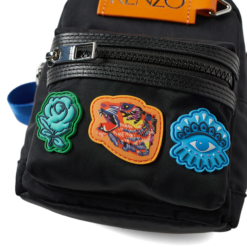 Kenzo Mini Backpack 'Go Tigers!' Black END.