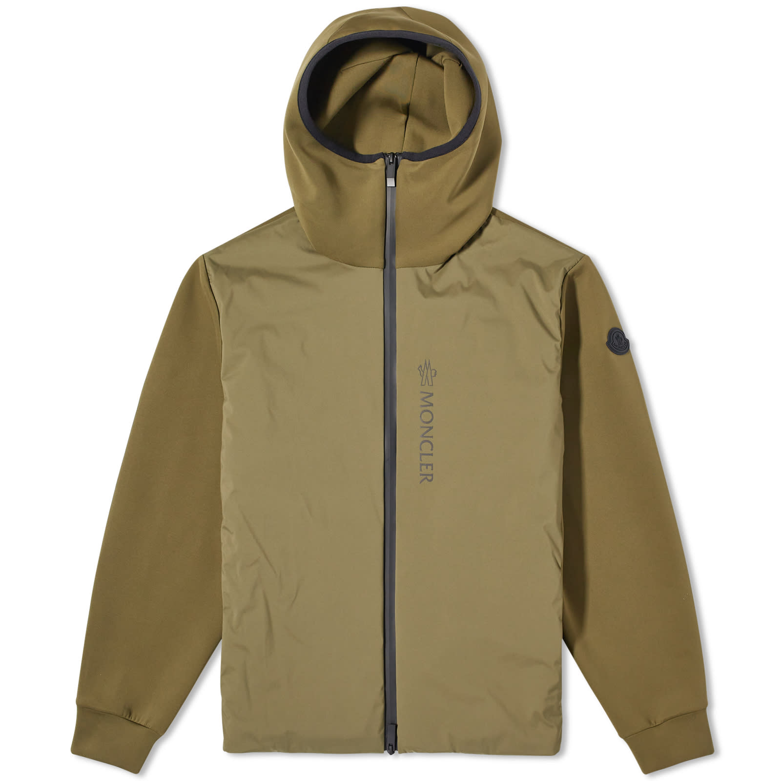 Moncler Scuba Zip Through Jacket Olive END. (US)