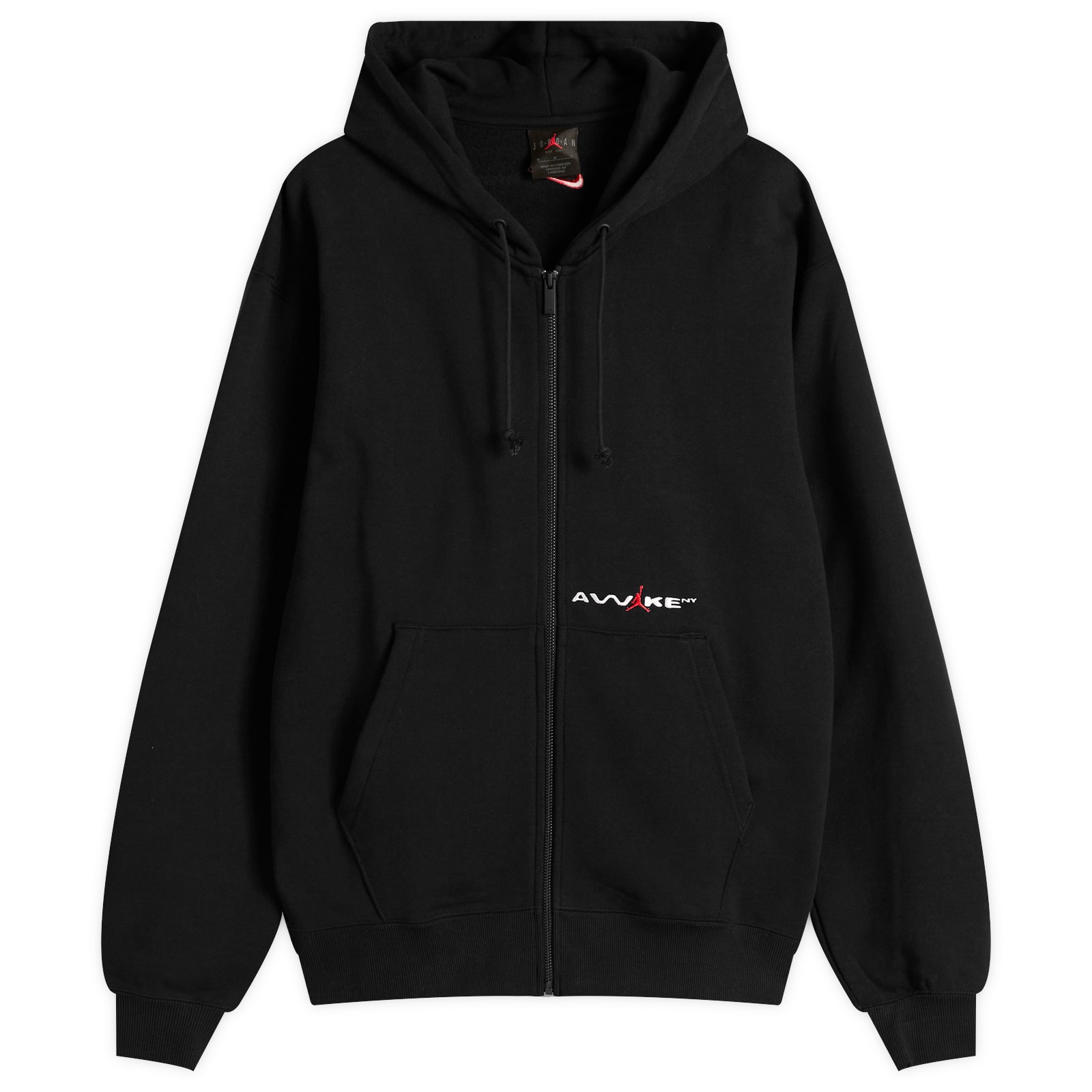 Air Jordan Men’s x Awake Full Zip Hoodie Black/University Red