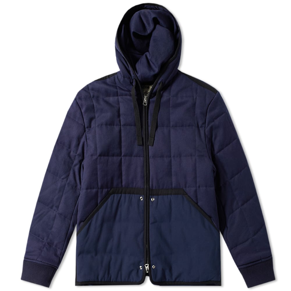 Acne Studios Quilted Jacket Dark Blue | END. (US)