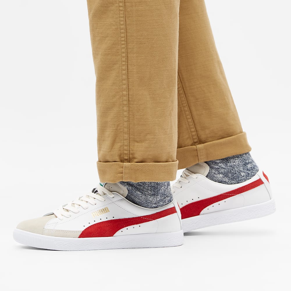 puma basket off white