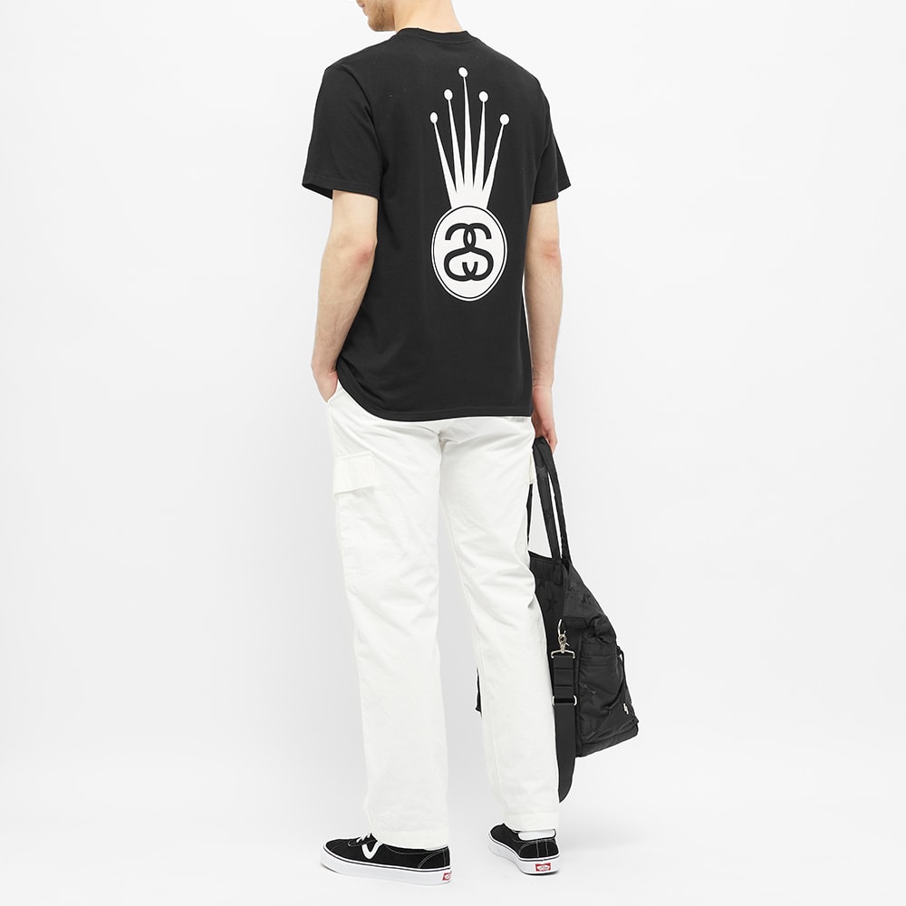 Stussy Crown Link Tee Black | RcjShops