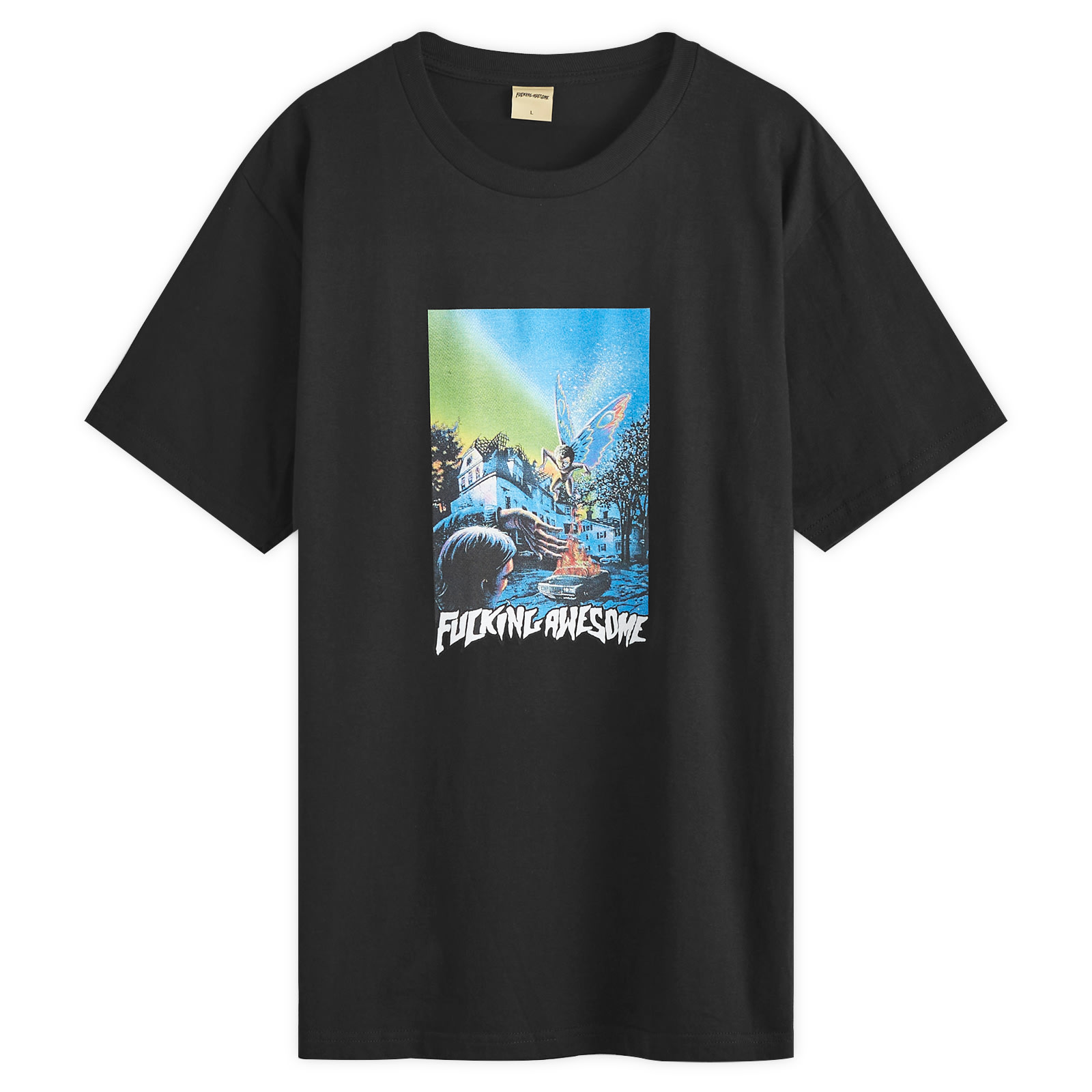【Fucking Awesome】Hawthorne Tシャツ コットン メンズ 半袖 Fucking Awesome Hawthorne T-Shirt Black | END. (JP)