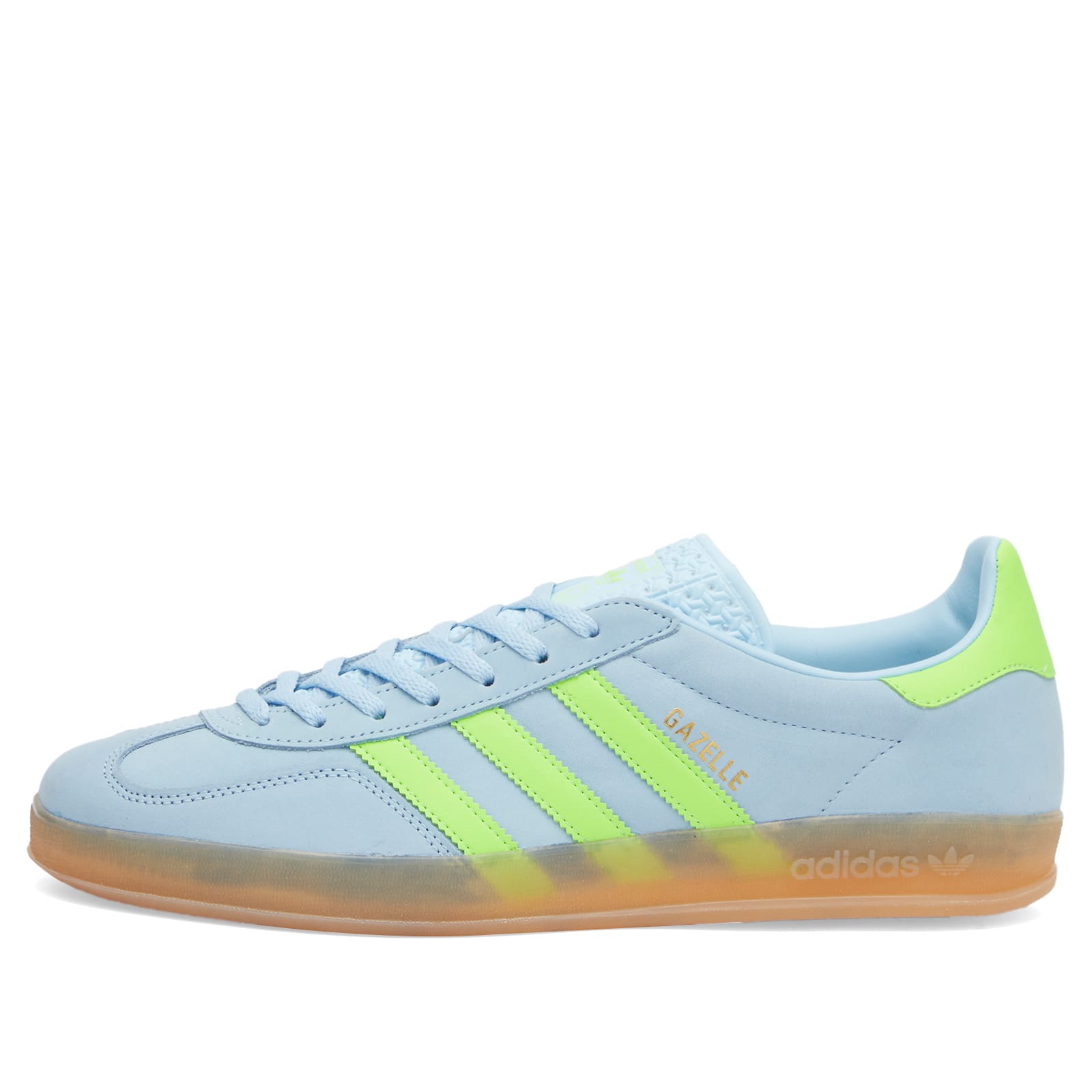 adidas gazelle silver green womens Women's adidas Gazelle Bold Clear Mint/Lucid Blue/Gold Metallic / 7.5 main image 1