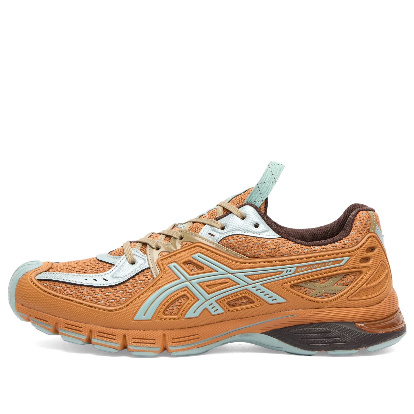 Asics UB12-S GEL-SD-Lyte Sneaker in Dolphin Grey/Rust Orange - 1203A665-400