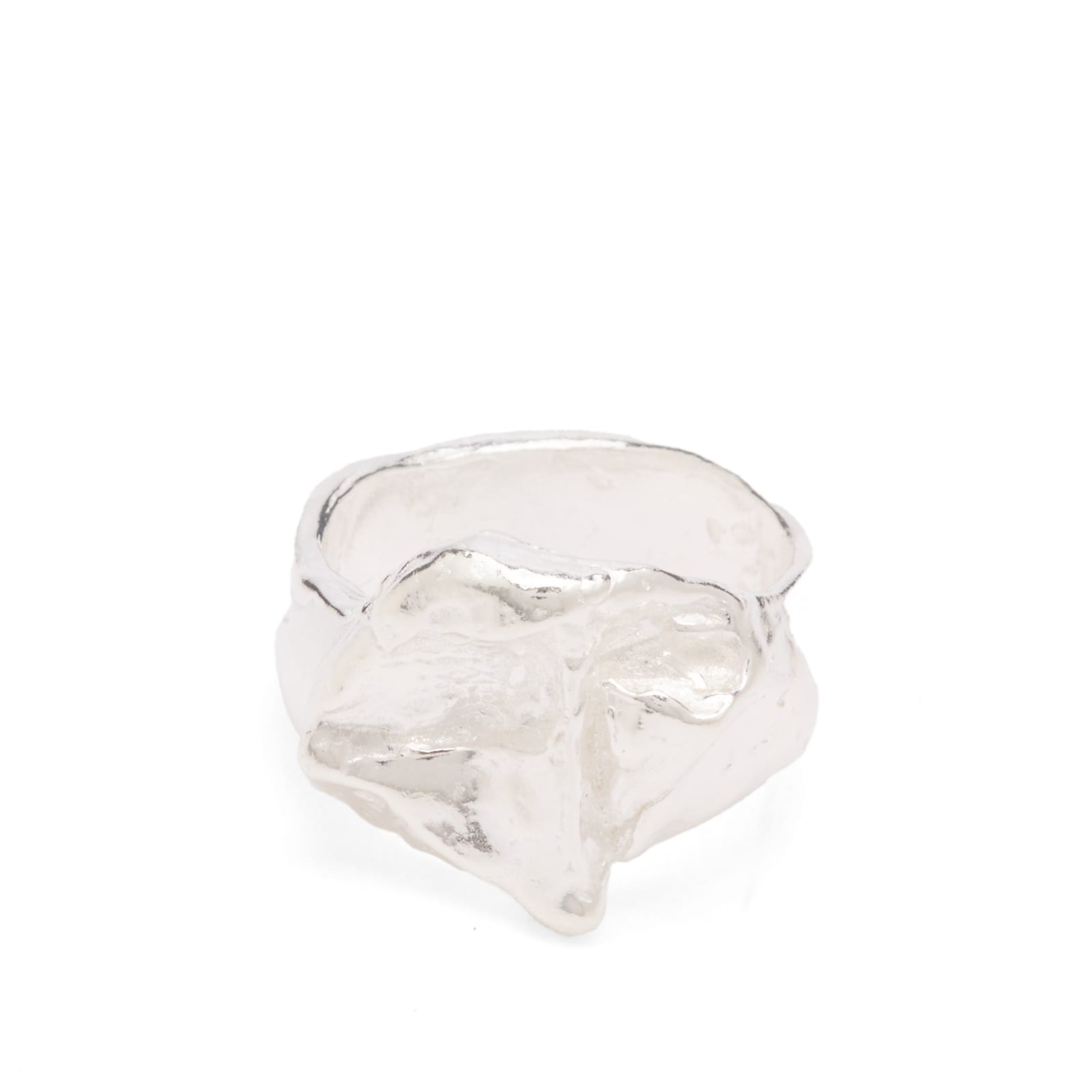 Simuero Men’s Sello Vela Ring Silver