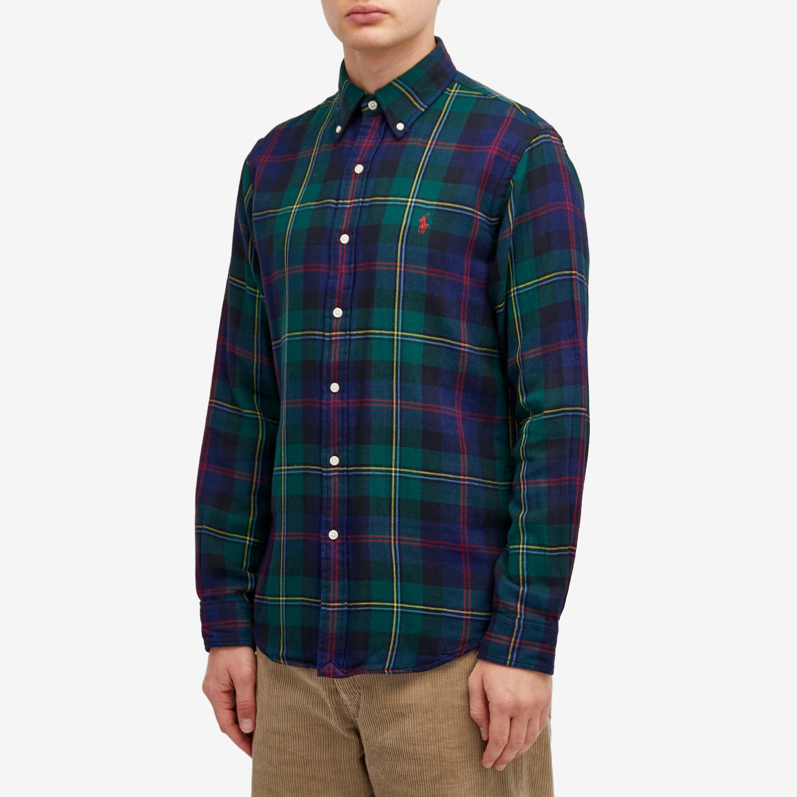 送料関税込_Polo Ralph Lauren Double Face Tartan Button Shirt 送料関税込_Polo Ralph Lauren Double Face Tartan Button Shirt