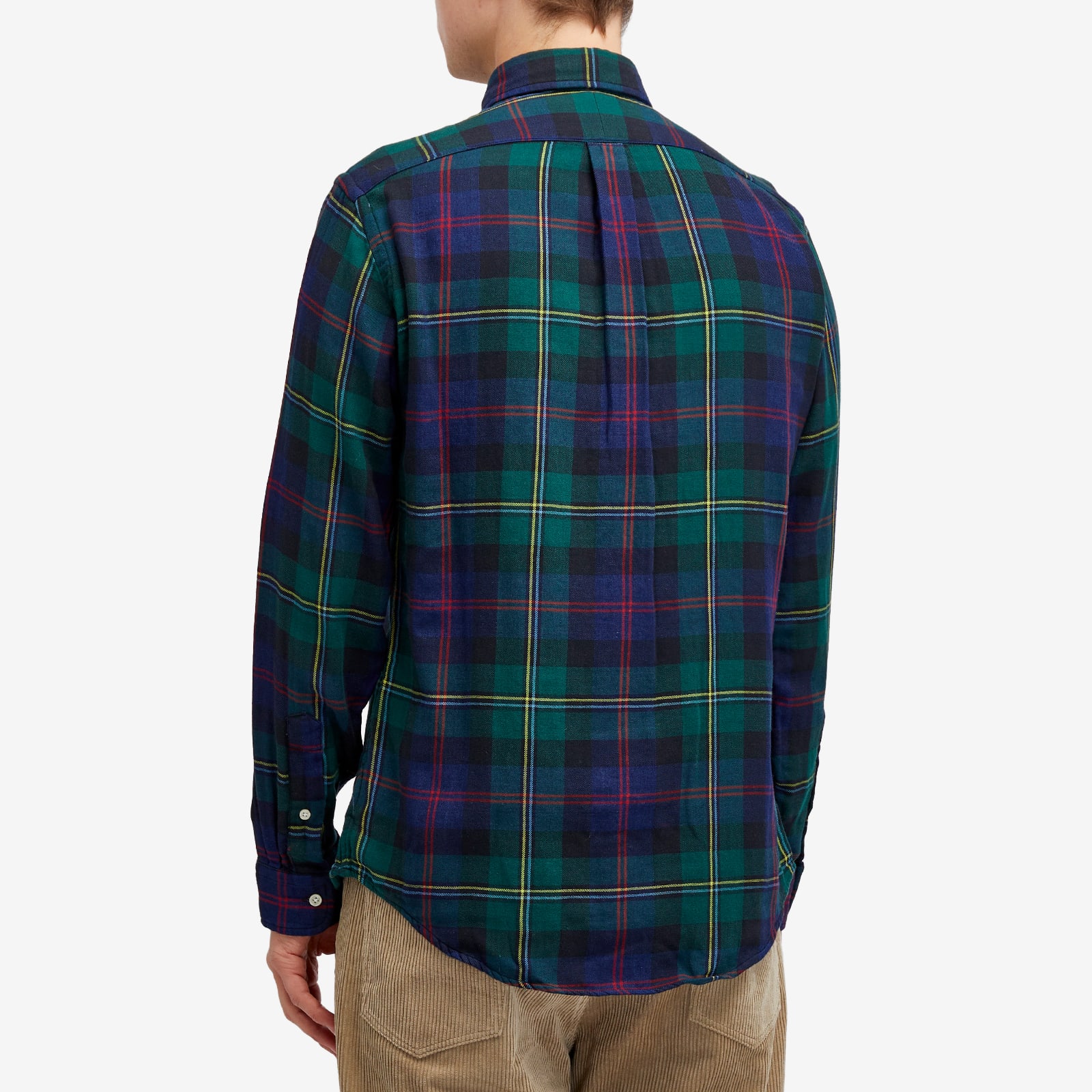Polo Ralph Lauren Men's Double Face Tartan Button Down Shirt