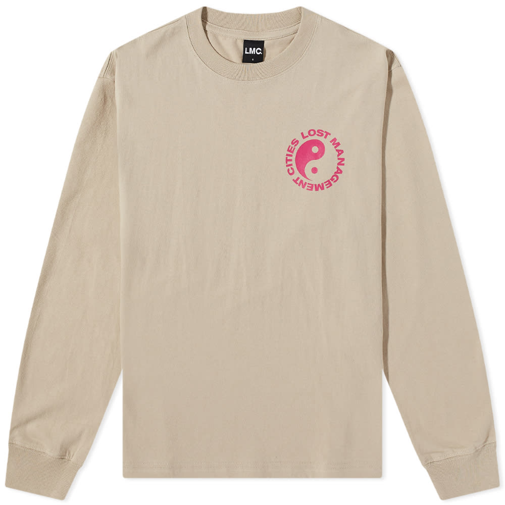 LMC Long Sleeve Yin Yang T-Shirt Beige | END. (US)
