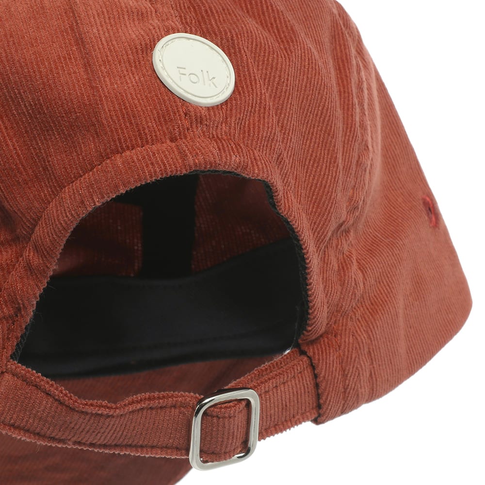 Folk 5 Panel Cord Cap Rust Cord | END 