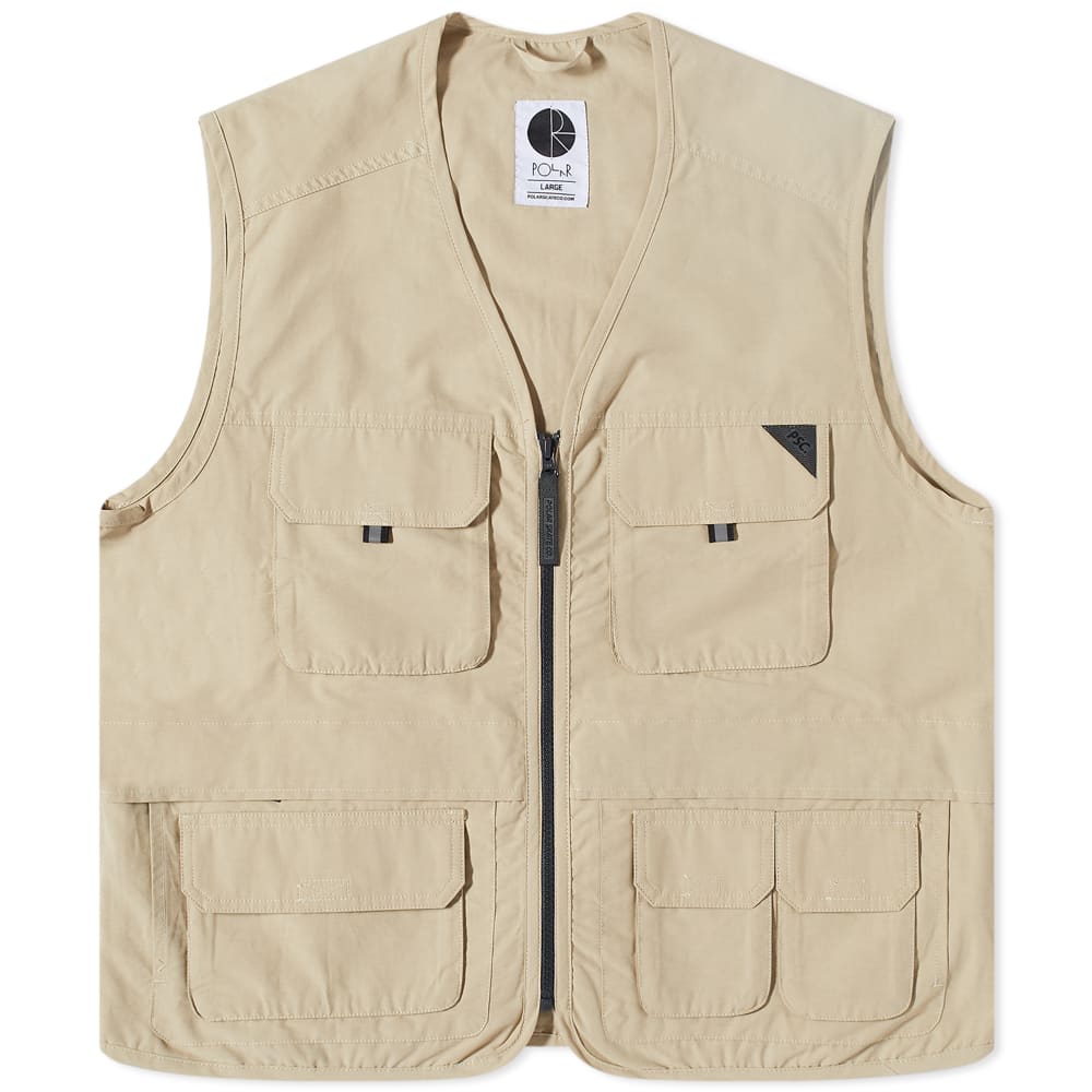 Beige Utility Vest