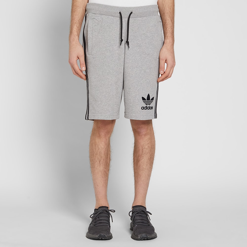 adidas three stripe short
