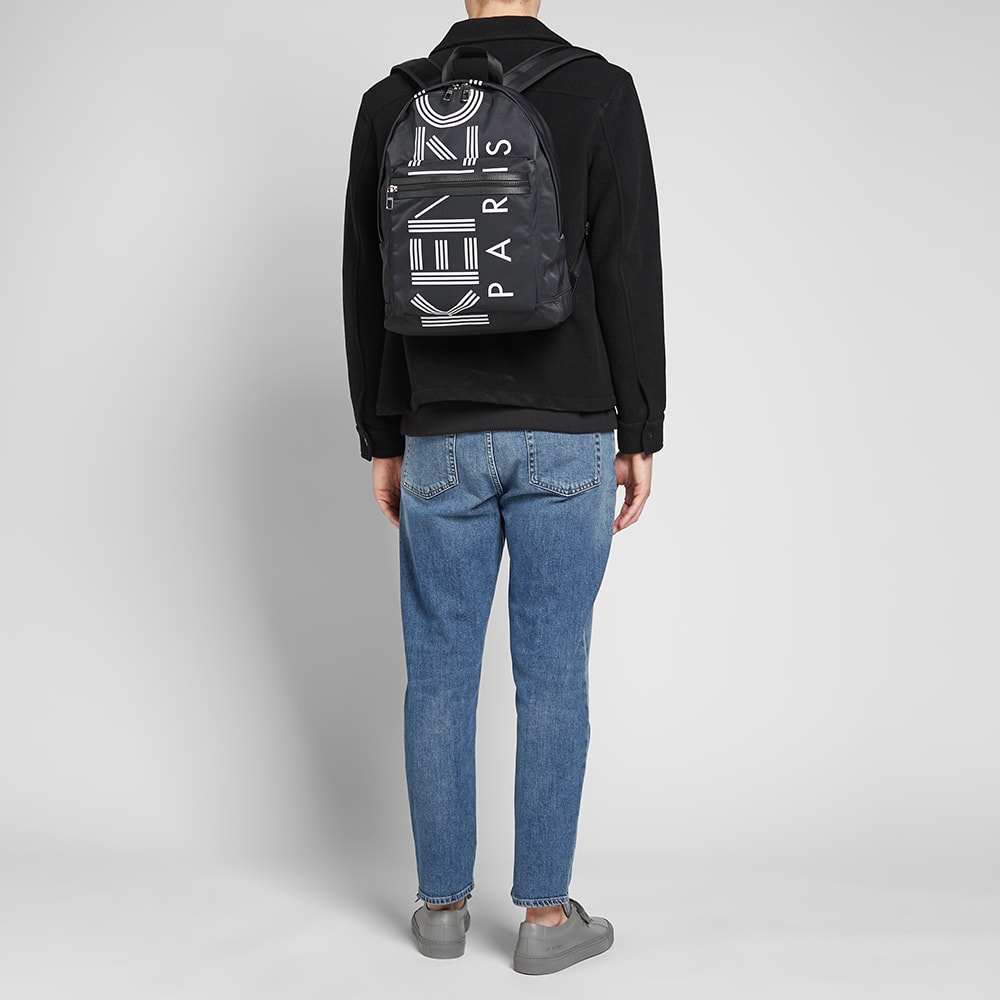 Kenzo Paris Sport Backpack Black END.