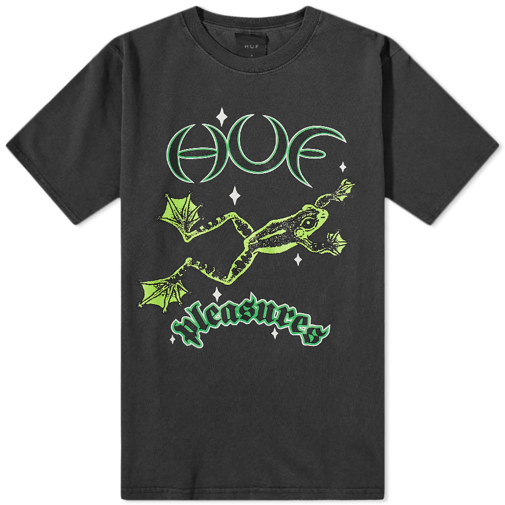 HUF X PLEASURES コラボレーション ケイン ウォッシュ Tシャツ HUF x Pleasures Latest Collaboration Release Info | Hypebeast