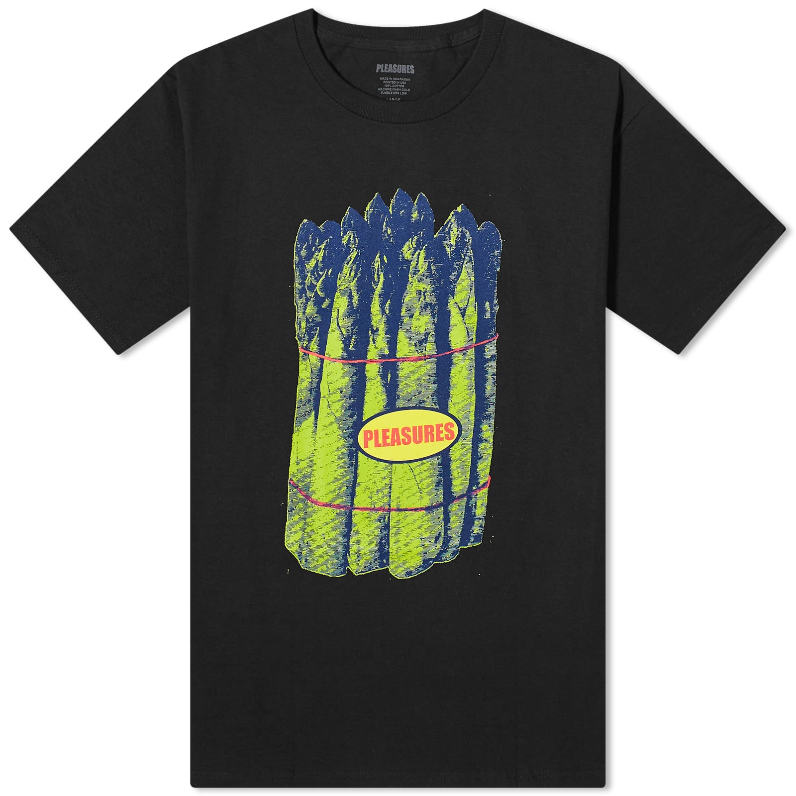 【PLEASURES】 VEGGIE T-SHIRT Black Pleasures Veggie T-Shirt Black | END. (AR)