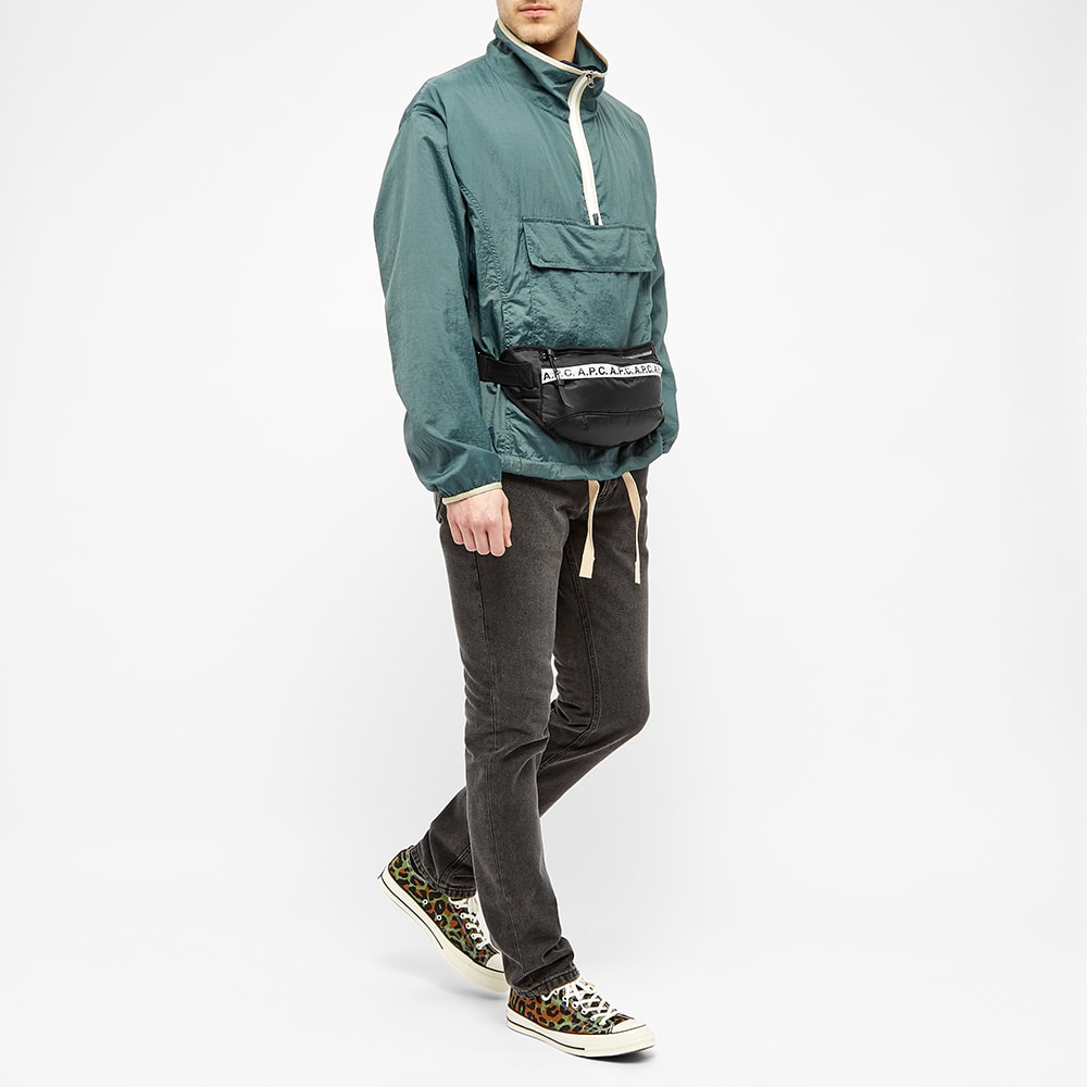 A.P.C. Large Repeat Logo Waist Bag A.P.C. Large Repeat Logo Waist Bag