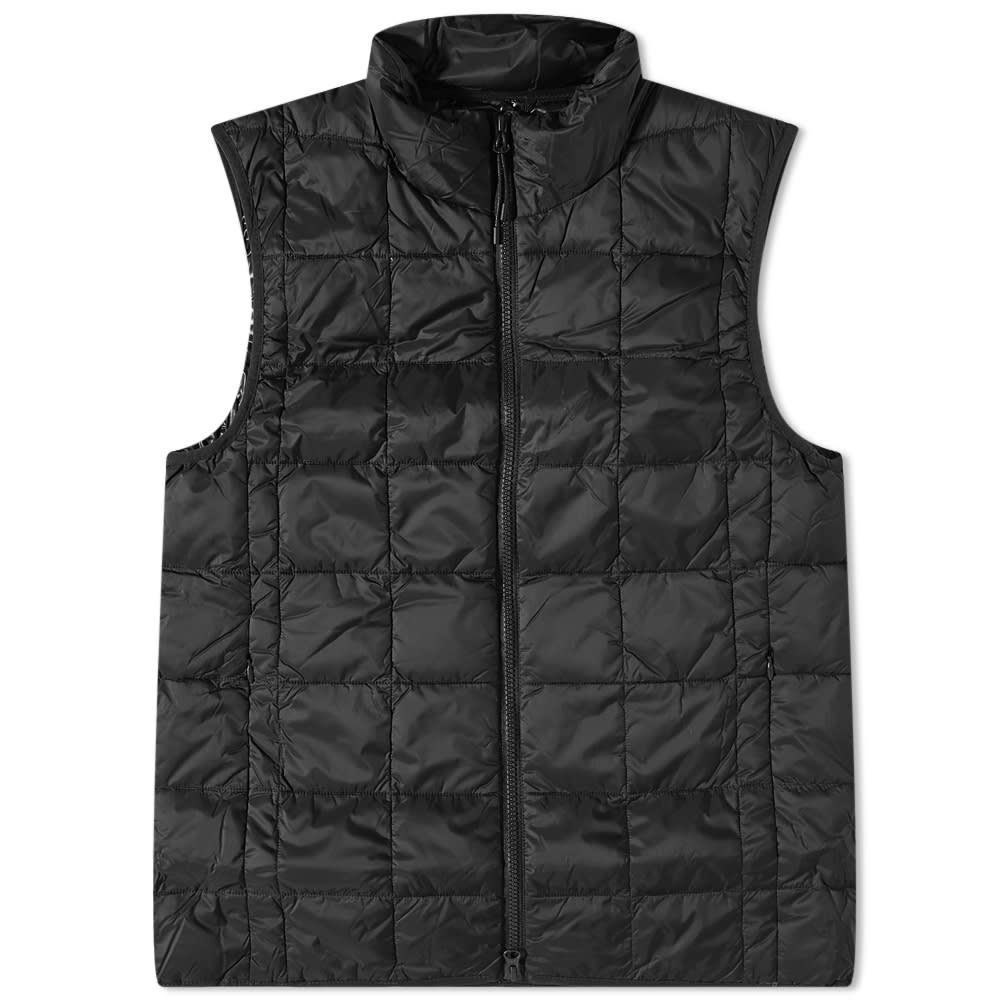 Taion High Neck Zip Down Vest Black END. (US)